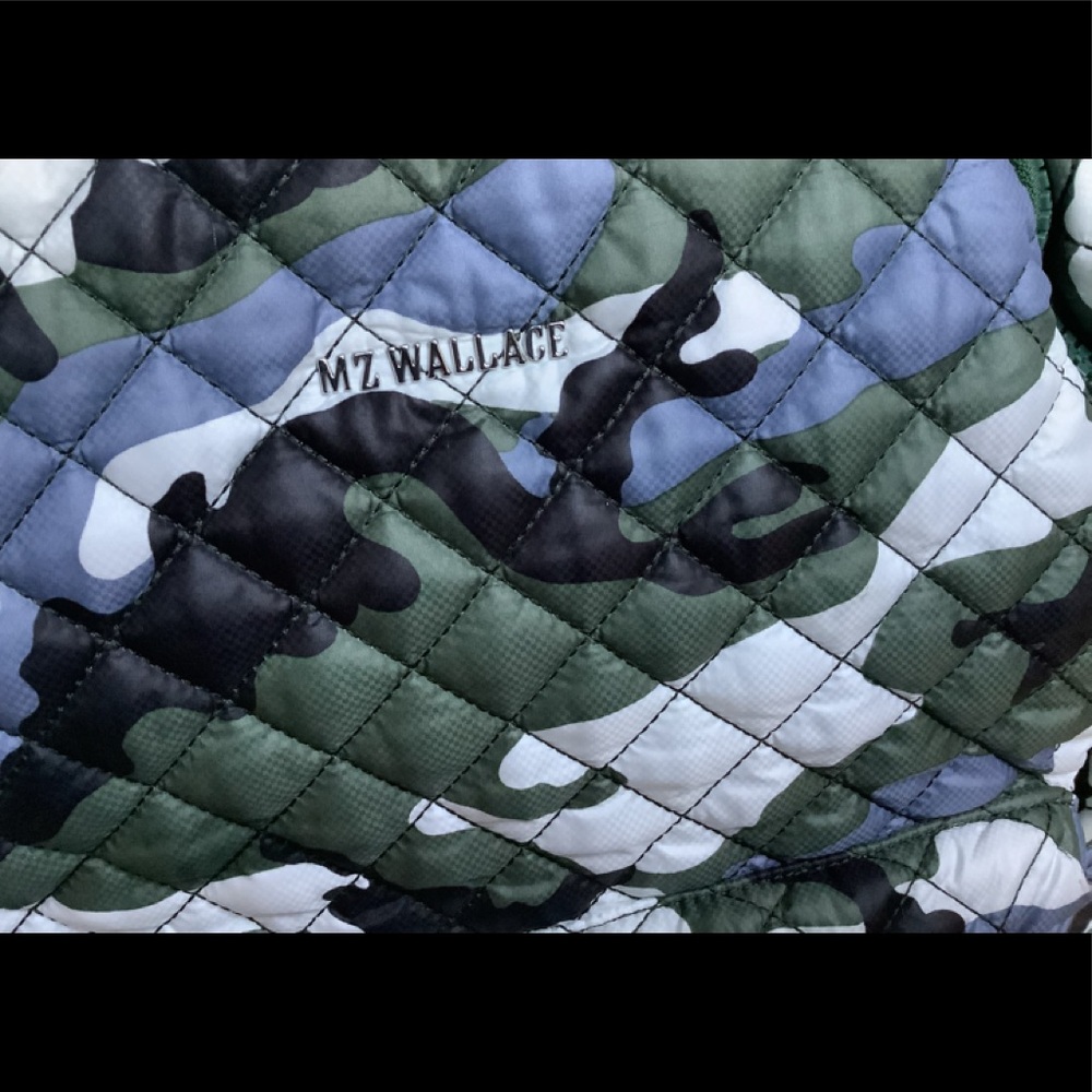 MZ Wallace Metro Backpack Green Camo